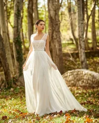 Brautkleid Oceania des spanischen Designers Alma Novia